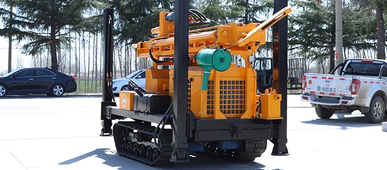 160m/180m/220m/260m/300m Drilling Depth Crawler Pneumatic Borehole Core Water Well Drill/Drilling Rig Machine for Rock/Mountain/Mining Area