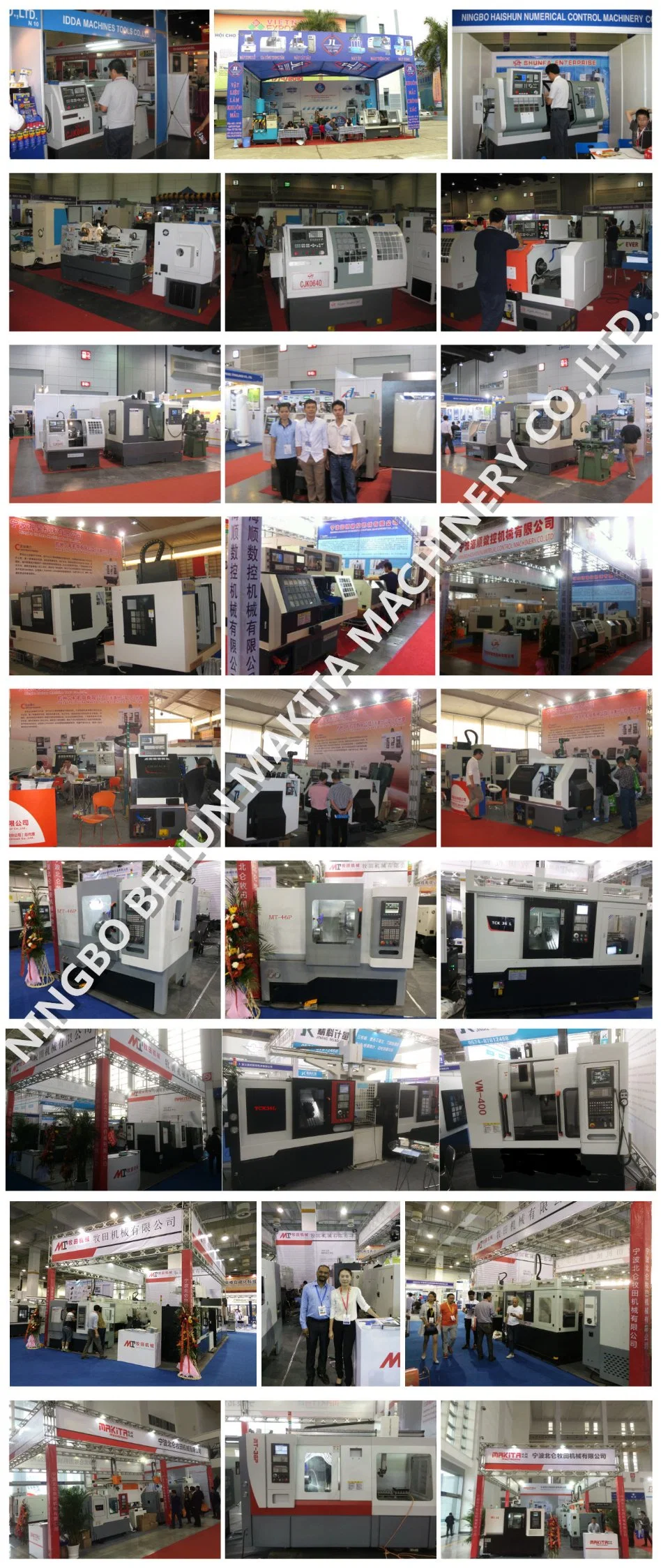 Horizontal Automatic Precsion Metal Cutting Flat Bed CNC Lathe Machine