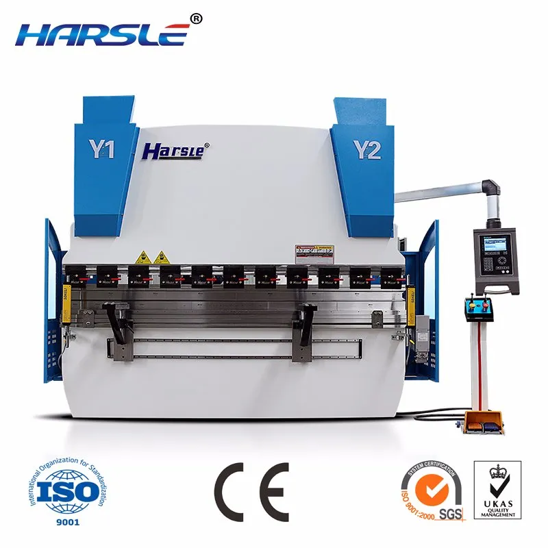 Harsle We67K 油圧 CNC 板金折りたたみプレス ブレーキ